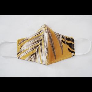 Handmade Autumn Palm Face Mask